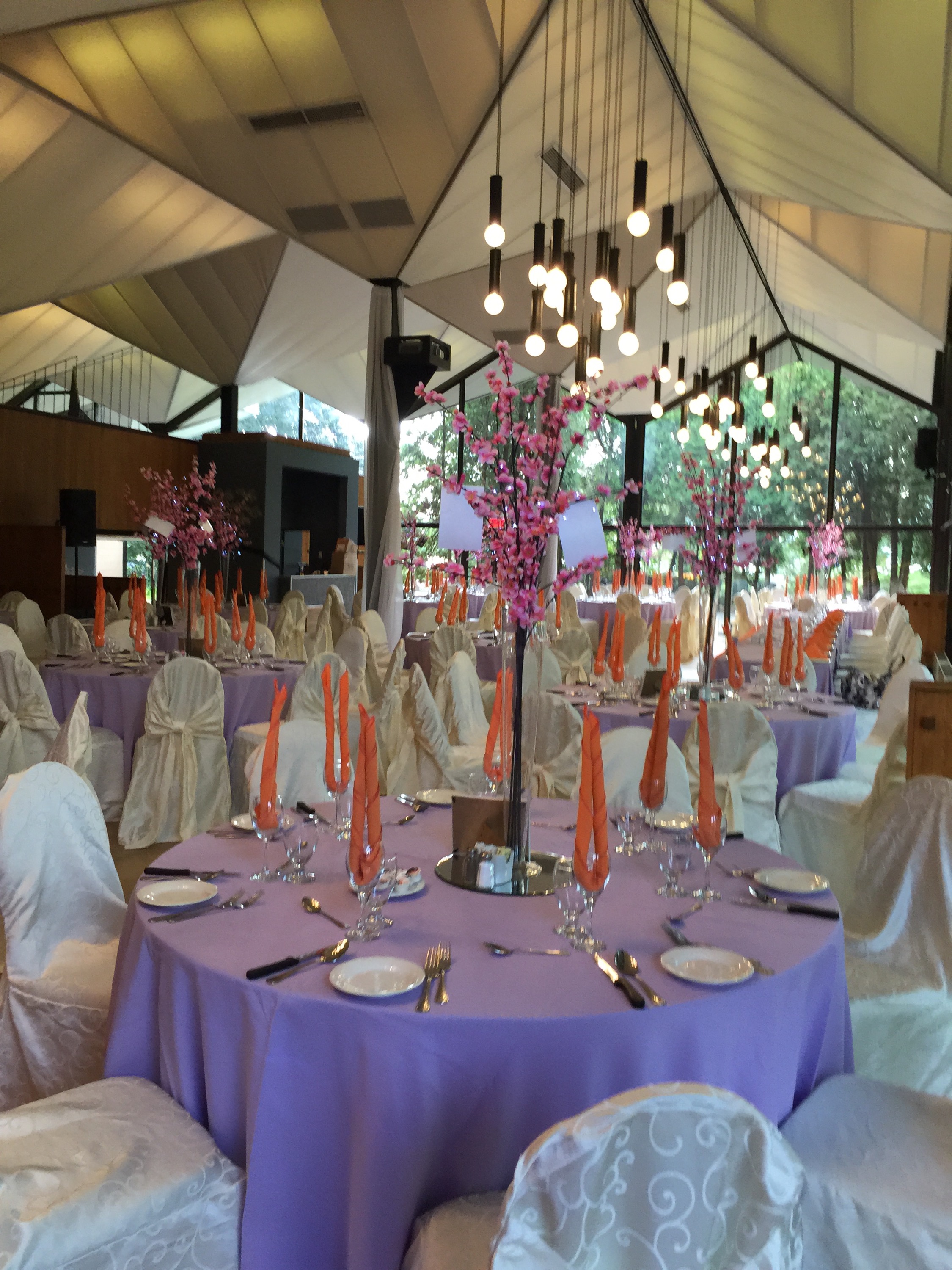 Decorated LaTundra Hall located in the Parc Jean Drapeau